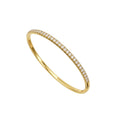 14K Yellow Gold Diamond Bangle Bracelet – 1.45CT DB0043 IATJ
