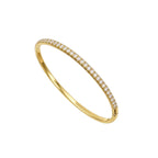 14K Yellow Gold Diamond Bangle Bracelet – 1.45CT DB0043 IATJ