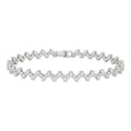 18K White Gold Diamond Bracelet – 3.02 CT DB0059 IEAJ