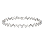 18K White Gold Diamond Bracelet – 3.02 CT DB0059 IEAJ