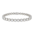 14K White Gold Diamond Bracelet – 6.10 CT DB0069 AJJJ