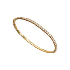 14K Yellow Gold Diamond Bangle Bracelet – 2.80 CT DB0079 GJJJ