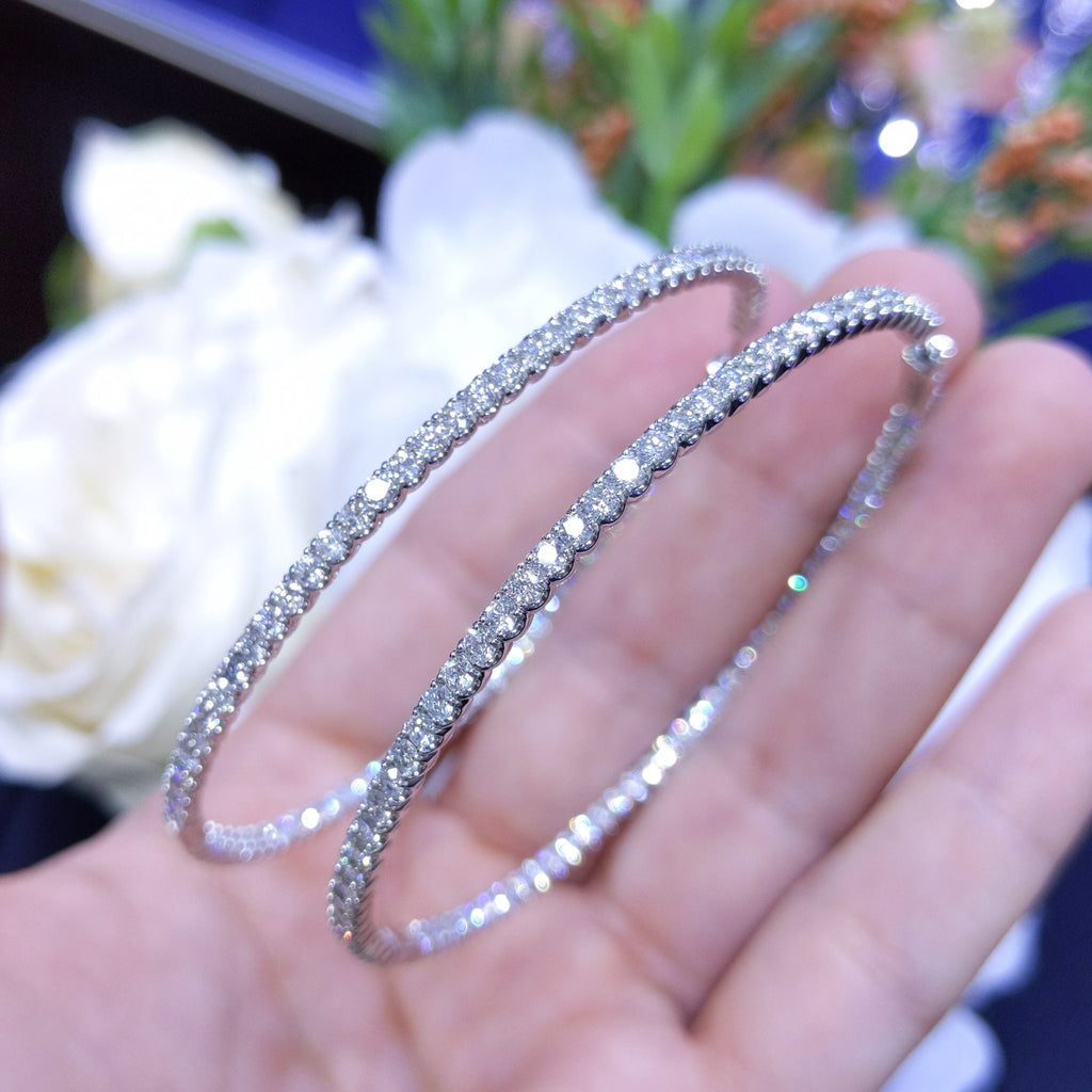 5.20CT Inside-Out Diamond Hoop Earrings (etsy image id: 2770865514)