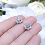 1.15ct Diamond Jackets With 1.20ct Natural Blue Sapphires And 1.03ct Diamond Studs Earrings (etsy image id: 2794926109)