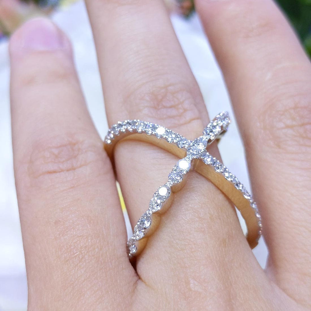 1.11CT Round Diamond Statement Ring (etsy image id: 2823969750)