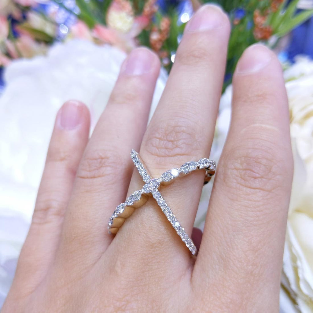 1.11CT Round Diamond Statement Ring (etsy image id: 2823969820)