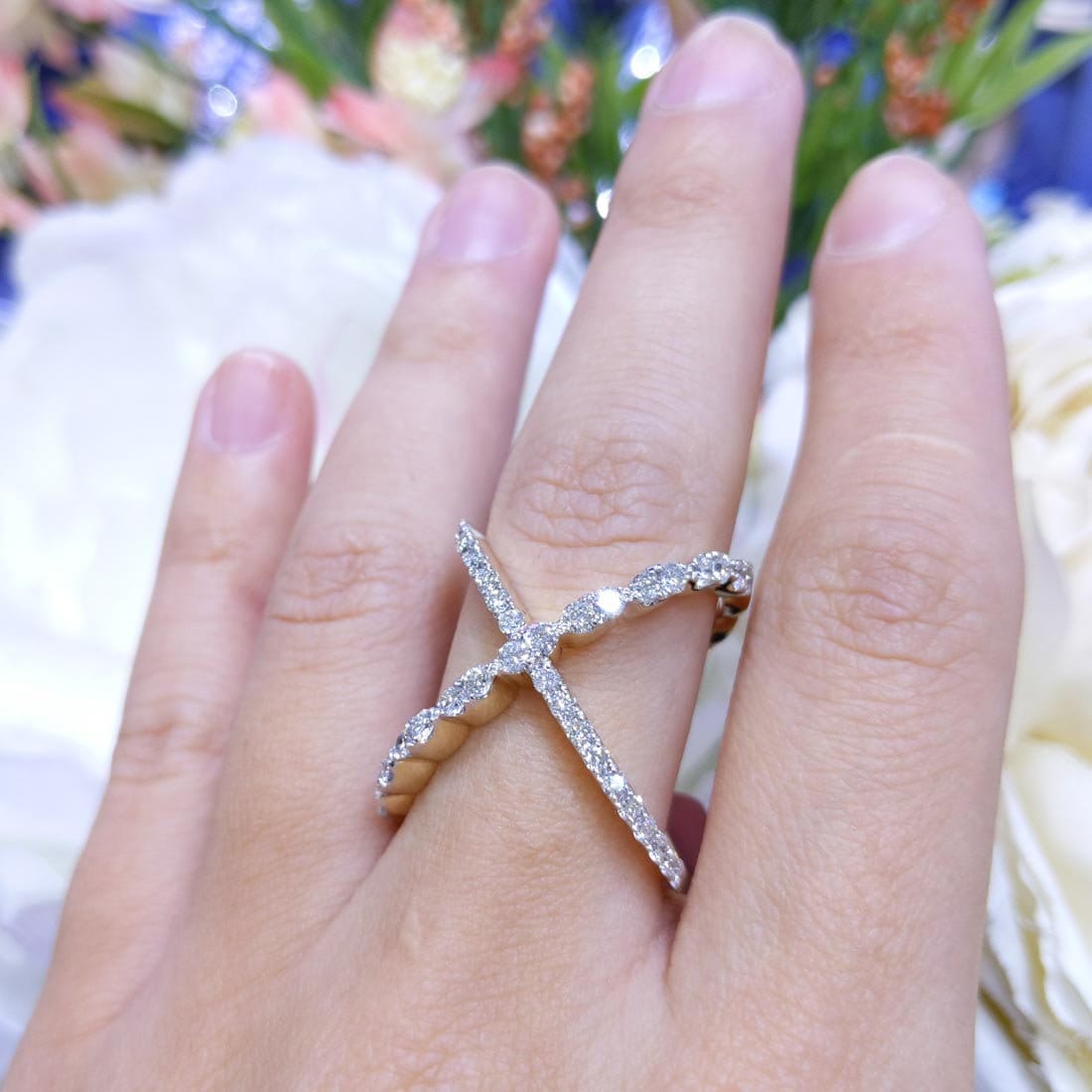 1.11CT Round Diamond Statement Ring (etsy image id: 2823969820)