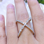 1.11CT Round Diamond Statement Ring (etsy image id: 2823969846)