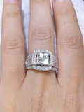 2.50CT Round and Princess Cut Diamond Statement Ring (etsy image id: 2983124516)