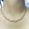 2.19ct Diamond Necklace set in 14kt Yellow Gold (etsy image id: 3769425608)