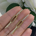 14K Yellow Gold 0.42ct Diamond Earrings DC-E13966-5 . ZGJ (etsy image id: 4419981498)