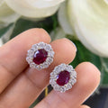14K White Gold 2.00ct Natural Rubies with 2.00ct in Diamonds. (etsy image id: 4791970716)