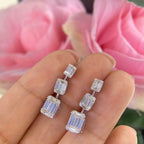 14K White Gold Earrings 1.39ct in Diamonds. EN32380001 GJTJ (etsy image id: 5009382675)