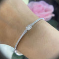 14K White Gold 0.96ct Bracelet DCB4184 IAJZ (etsy image id: 5073386743)