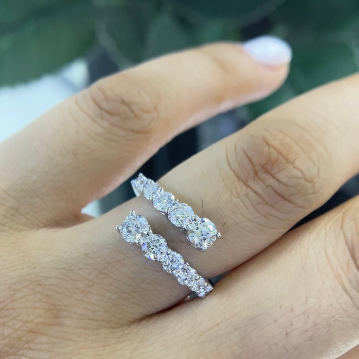 14K White Gold  1.75ct Diamond Ring PJR3994019 GGLT (etsy image id: 5149776228)