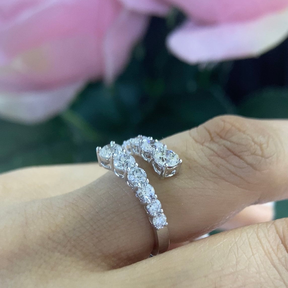 14K White Gold  1.75ct Diamond Ring PJR3994019 GGLT (etsy image id: 5149776234)
