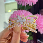 18K Yellow Gold cuff Bangle Bracelet 7.78ct in Natural Diamonds ,G color,VS2-SI with multi color stones DB053 ETJJ (etsy image id: 5583062804)