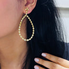 Luxurious And Stunning Yellow Gold Earrings with Fancy Yellow Pear Shape Diamonds (etsy image id: 5999454739)