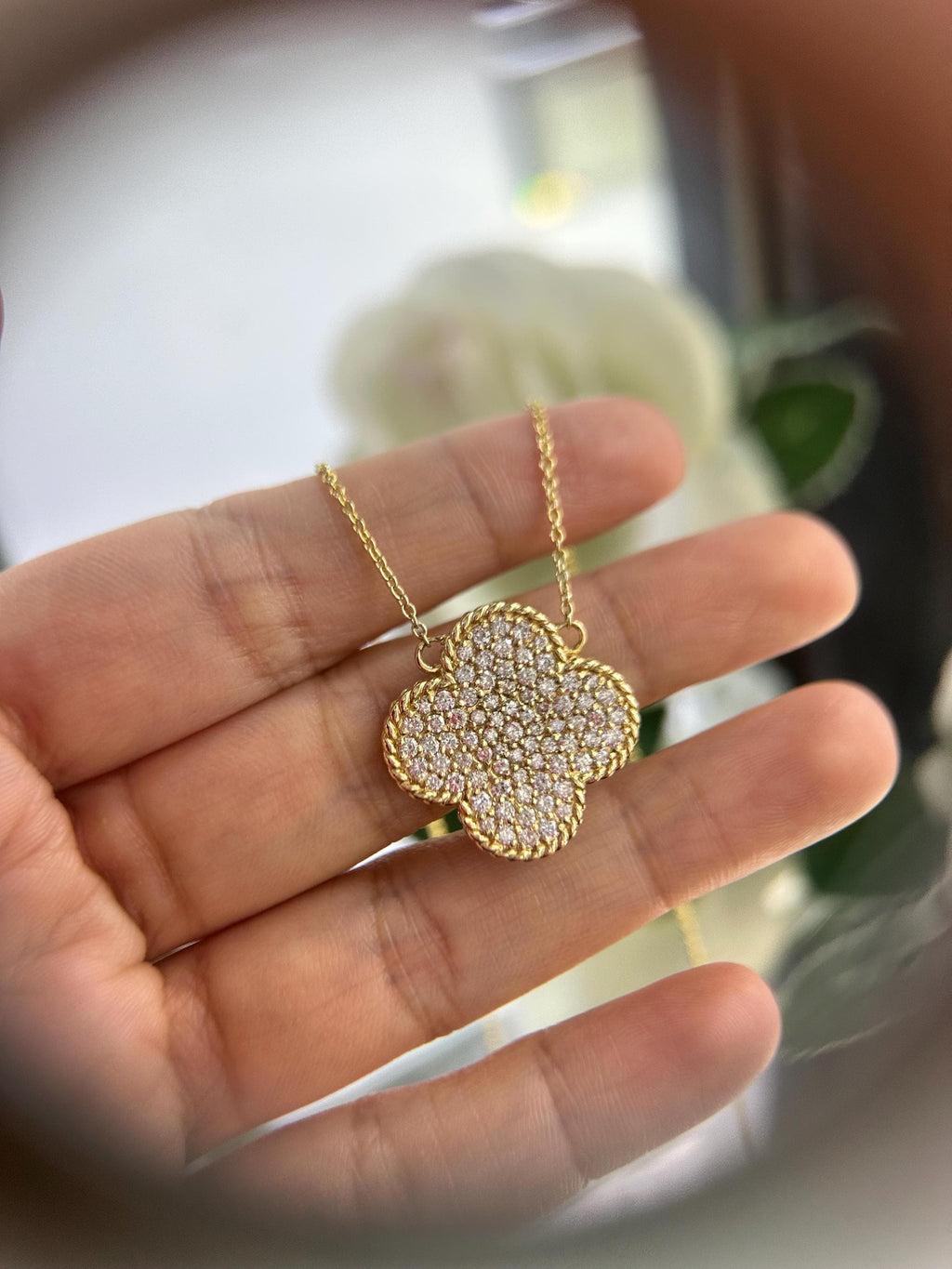 0.50ct Diamond Circle Pendant (etsy image id: 6683122652)