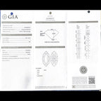 Platinum Ring GIA Certified Natural Diamond 3.51ct with 0.61ct diamonds as well. I color , SI2 Clarity. (etsy image id: 6734756663)