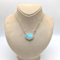 Opal and Diamond Pendant on 14k Yellow Gold Necklace (etsy image id: 6866622342)