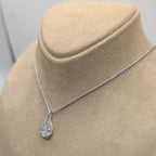 Lab Grown Pear Shape Diamond Pendant (etsy image id: 6866691692)