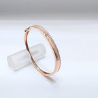 Rose Gold Diamond Fancy Stacking Bangle (etsy image id: 6912627981)