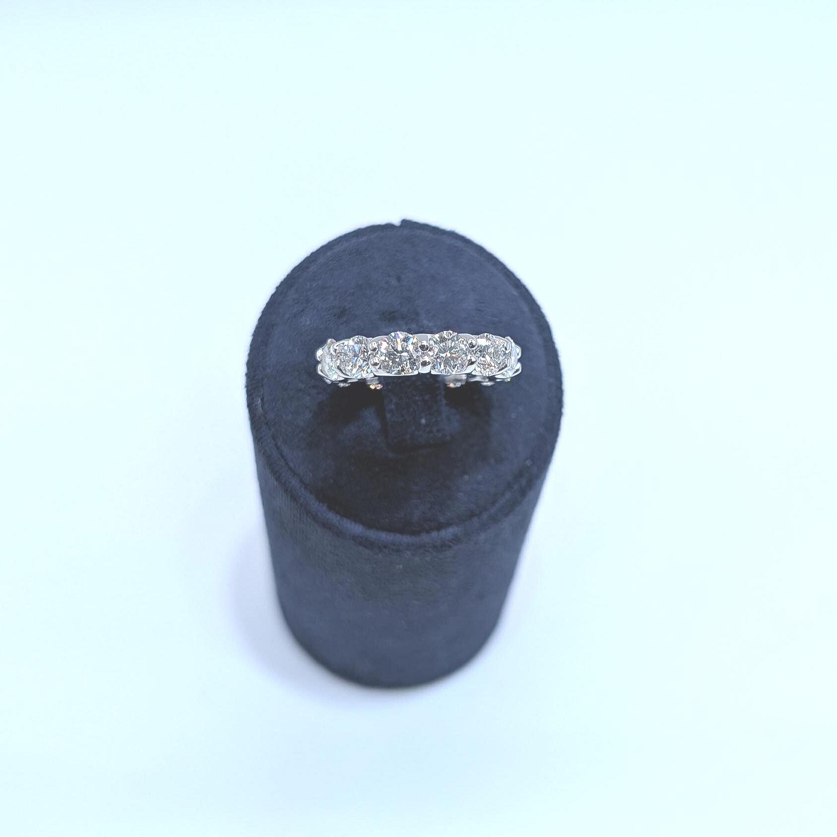 Lab Grown Diamond Full Circle Eternity Wedding Band (etsy image id: 6914601583)