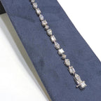 Fancy Shape Lab Grown Diamond Tennis Bracelet (etsy image id: 6914663555)