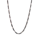 Gold with Black Rhodium Black and White Diamond Tennis necklace (etsy image id: 6920146040)
