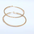 Yellow Gold This Medium Diamond Inside Out Hoop Earrings (etsy image id: 6929393736)