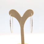 Yellow Gold This Medium Diamond Inside Out Hoop Earrings (etsy image id: 6929395516)