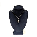 Luxurious Pear Shape Certified Lab Diamond Pendant on White Gold (etsy image id: 6929450540)