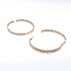 Rose Gold Large Inside-Out Diamond Hoop Earrings (etsy image id: 6968056123)