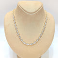 Yellow Gold Natural Diamond Necklace (etsy image id: 6968183569)