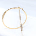 Yellow Gold This Medium Diamond Inside Out Hoop Earrings (etsy image id: 6977356659)
