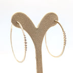 Yellow Gold This Medium Diamond Inside Out Hoop Earrings (etsy image id: 6977364861)