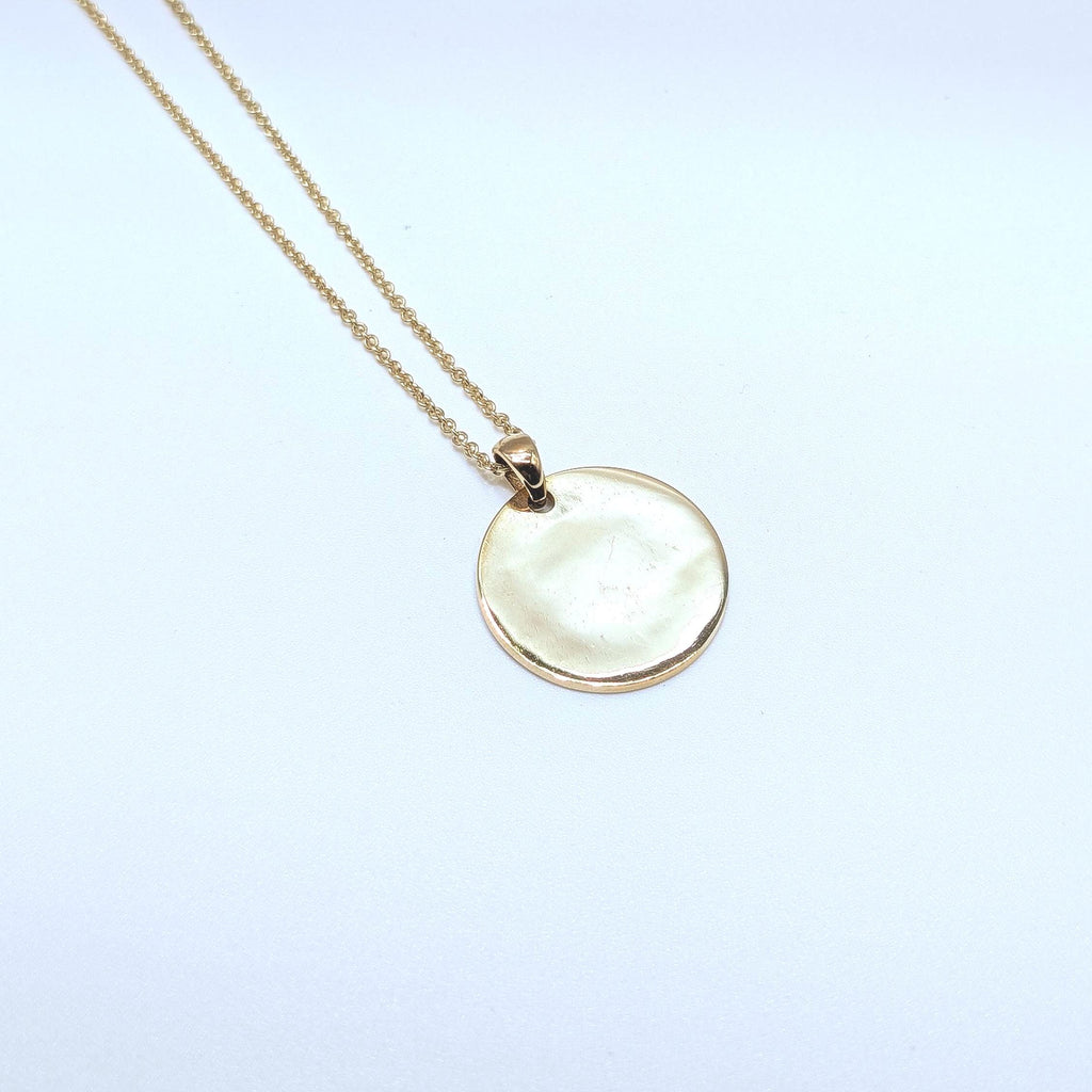 Yellow Gold Star of David "Am Yisrael Chai" Pendant. 14k Yellow Gold (etsy image id: 6982614909)