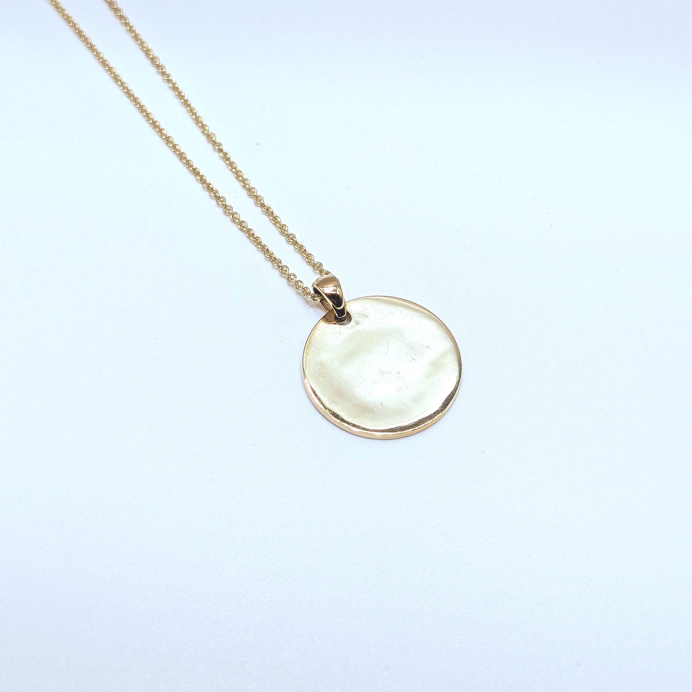 Yellow Gold Star of David "Am Yisrael Chai" Pendant. 14k Yellow Gold (etsy image id: 6982614909)
