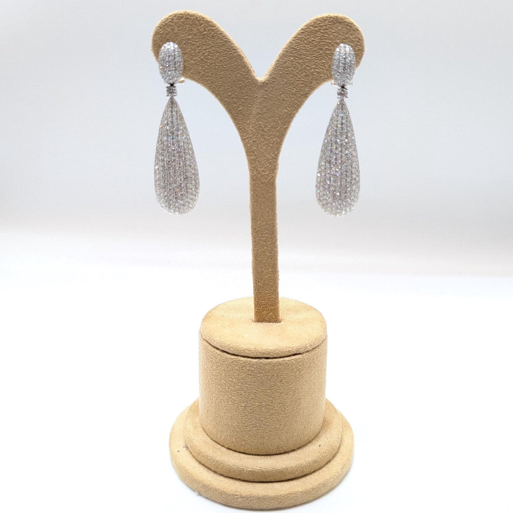 18K White Gold Diamond Drop Earrings – 6.02CT DIER0118 (etsy image id: 6996090129)