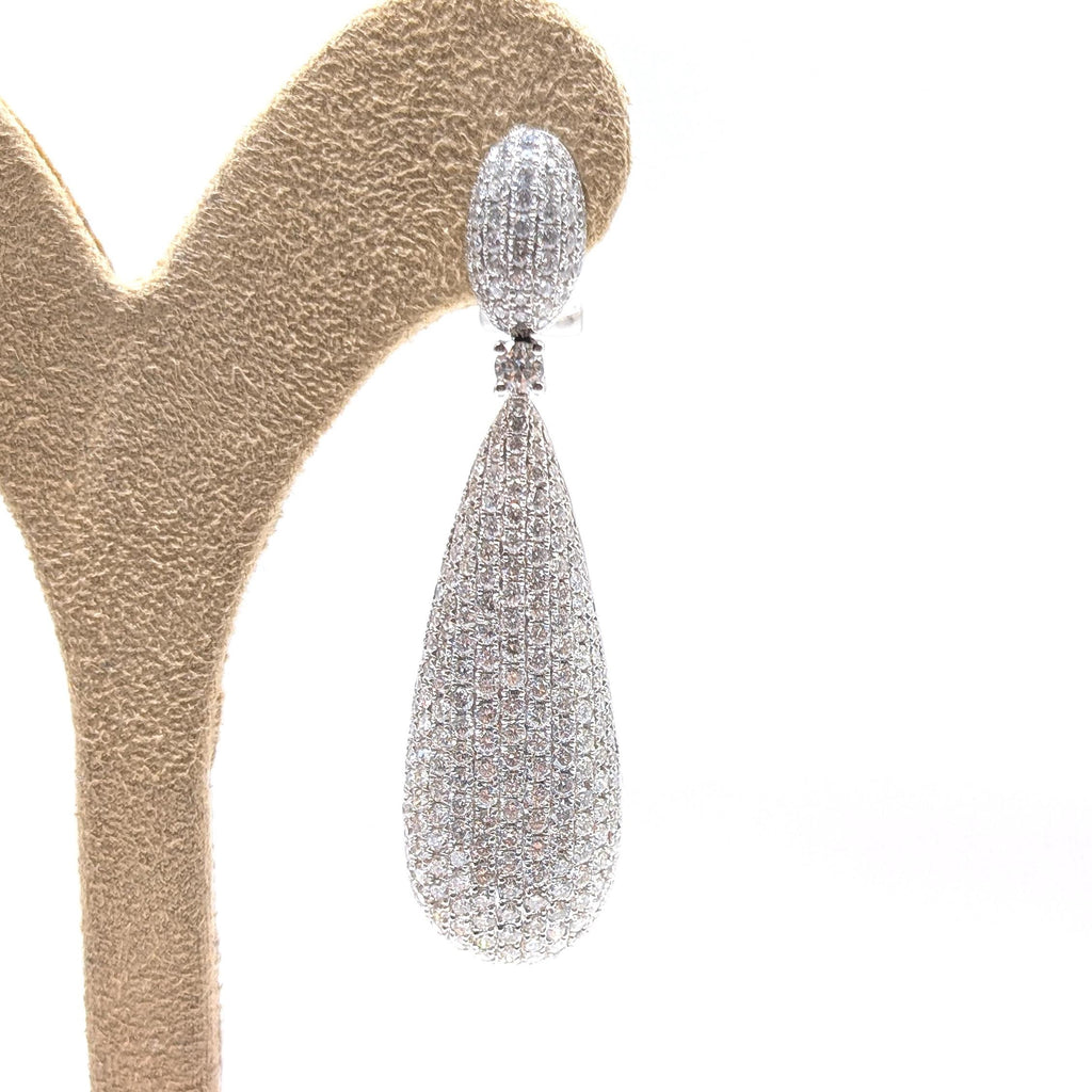 18K White Gold Diamond Drop Earrings – 6.02CT DIER0118 (etsy image id: 6996108433)
