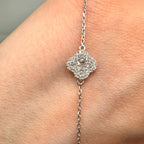 18KT White Gold Ruby & Diamond Necklace RDN005 IIJE (etsy image id: 7983289060)