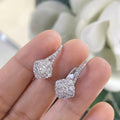 14K White Gold Diamond Earrings 2.10CT  DIER02 IIJJ (etsy image id: 7998747064)