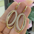 14K Yellow Gold 2.07 CT Diamond Earrings SI1 Clarity F-G Color – PJE4657YG GJZJ (etsy image id: 8046661005)