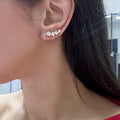 14K Yellow Gold Earrings 0.87ct Diamonds PJE5950-002 ETJ (etsy image id: 8055306891)