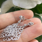18K White Gold 1.74ct Diamonds Earrings ISTJ (etsy image id: 8055450703)