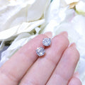 14K White Gold Clarity Enhanced Diamond Stud Earrings – 2.08CT | DIER092 (etsy image id: 8059329657)