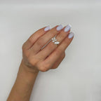 14K Yellow Gold 2.00CT Lab Diamond Marquise & Pear Ring DC-R15641-2