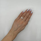 14K Yellow Gold 2.00CT Lab Diamond Marquise & Pear Ring DC-R15641-2