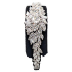 18k White Gold Diamond Bracelet with Marquise and Round Cut Diamonds DB044 TTTJ